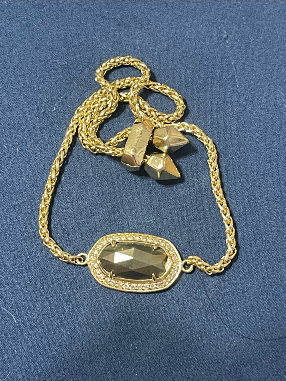 Kendra Scott Adjustable "Elaina" 14k Gold Bracelet